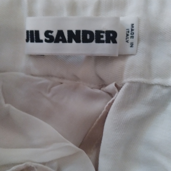 Jil Sander White Linen Pants (38) - Picture 5 of 15
